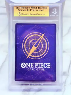 2022 One Piece CROCODILE BGS 10 PRISTINE SUPER PRE-RELEASE WARLORDS ST03-003 - Image 2