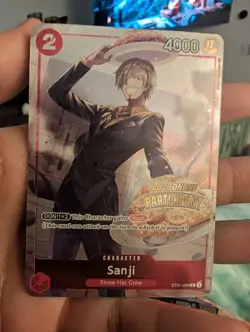 Sanji (Offline Regional 2023) [Participant] ST01-004 One Piece Promotion... - Image 1