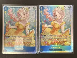 Rebecca OP15-053 Super Rare Adventure on Kami's Island One Piece NM x2 - Image 1