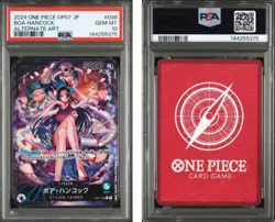 2024 ONE PIECE JAPANESE OP07-500 YEARS IN THE FUTURE #038 BOA HANCOCK PSA10 - Image 3