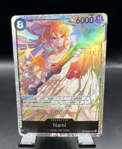 Nami OP15-086 SR One Piece Adventure On Kami’s Island Near Mint - Image 1