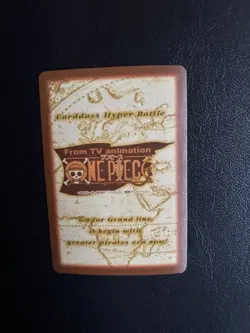 1999 One Piece Carddass Hyper Battle Monkey D Luffy Bandai C01 Vintage - Image 2
