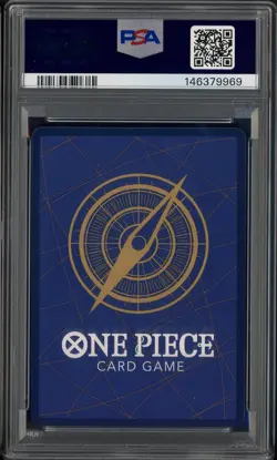 2024 One Piece Japanese OP09 Manga Alternate Art #004 Shanks PSA 9 MINT - Image 2