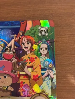 2001 One Piece Carddass Hyper Battle Holo Luffy Pirates S101 - Image 3