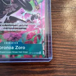 OP15 Treasure Rare Roronoa Zoro OP13-037 English NM Foil - Image 2