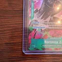 OP15 Treasure Rare Roronoa Zoro OP13-037 English NM Foil - Image 3