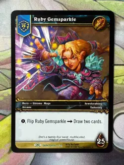 World of Warcraft TCG - Ruby Gemsparkle 5 - Image 1