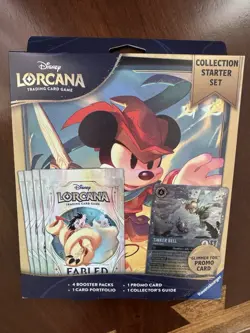 Disney Lorcana: Fabled Collection Starter Set Glimmer Brand New Ready To Ship - Image 1