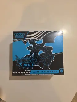 Pokemon TCG Black Bolt Elite Trainer Box ETB Sealed - Image 1