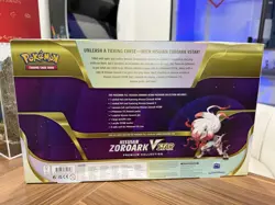Pokemon Hisuian Zoroark VStar Premium Collection Sealed TCG NEW 2022 - Image 2