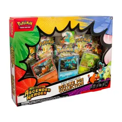 Pokemon TCG Mega Evolution Ascended Heroes First Partners Deluxe Pin Collection - Image 1