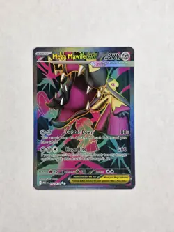 Pokemon TCG Mega Mawile EX 162/132 Me01: Mega Evolution Holo Ultra Rare NM - Image 1
