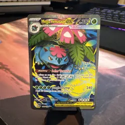 Mega Venusaur ex 155/132 Pokemon Mega Evolution Ultra Rare Near Mint - Image 1