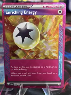 Pokemon TCG Ace Spec Trainer Enriching Energy 191/191 Surging Sparks - Image 1
