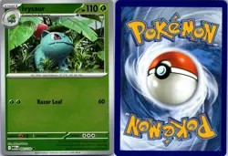 Ivysaur 002/132 C Mega Evolution Pokemon Reverse Holo NM - Image 3