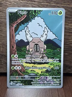 Pinsir 168/167 Sv06: Twilight Masquerade Illustration Rare Pokemon TCG 2024 NM - Image 1