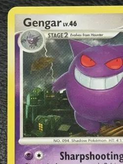 Gengar 17/99 - Regular Rare - Vintage Pokemon TCG: Arceus - LP/MP - Image 2