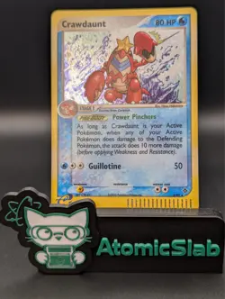 Pokemon TCG Crawdaunt 3/97 Vintage EX Dragon Holo Rare (MINT) - Image 1