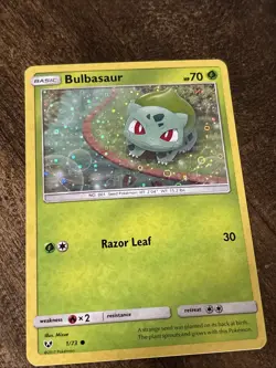 Bulbasaur 1/73 General Mills Promo Holo Shining Legends 2017 Pokemon TCG - Image 1