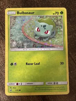Bulbasaur 1/73 General Mills Promo Holo Shining Legends 2017 Pokemon TCG - Image 2