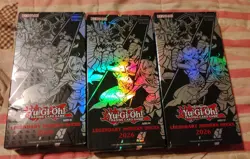 LOT OF (3) YU GI OH 2026 LEGENDARY MODERN SEALED DECKS - Image 1