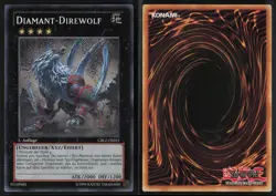 Diamond Dire Wolf CBLZ Mermail Abyssleed ERROR Secret Rare Yu-Gi-Oh - Image 3