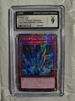 Yu-Gi-Oh - Torrential Tribute - MP24-EN010 QCR - CGC 9 25th Anniv. - Image 1