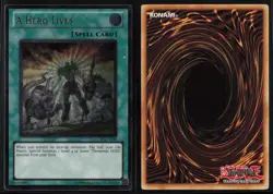 A Hero Lives (UTR) GENF-EN098 Ultimate Rare Yu-Gi-Oh - Image 3