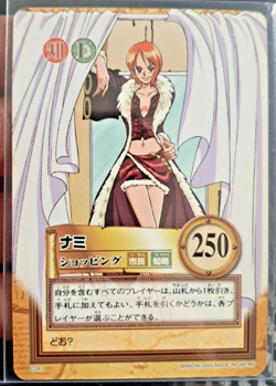 BANDAI One Piece Hyper Battle C261 NAMI CREW SCARCE EARLY VINTAGE CARD TCG CCG - Image 1