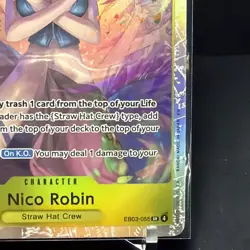 Nico Robin (055) EB03-055 Extra Booster: One Piece Heroines Edition Foil - Image 2