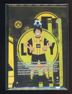 2025 ONE PIECE PROMOS BVB X ONE PIECE MATCH DAY 2025 #003 MONKEY D. LUFFY SEALED - Image 1