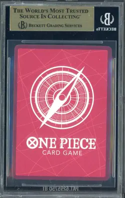 2025 ONE PIECE PROMOS BVB X ONE PIECE MATCH DAY 2025 003 MONKEY D. LUFFY BGS 9.5 - Image 2