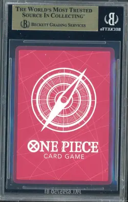 2025 ONE PIECE PROMOS BVB X ONE PIECE MATCH DAY 2025 003 MONKEY D. LUFFY BGS 9.5 - Image 2