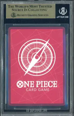 2025 ONE PIECE PROMOS BVB X ONE PIECE MATCH DAY 2025 003 MONKEY D. LUFFY BGS 9.5 - Image 2