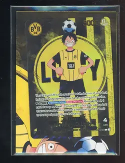 2025 ONE PIECE PROMOS BVB X ONE PIECE MATCH DAY 2025 #003 MONKEY D. LUFFY SEALED - Image 1