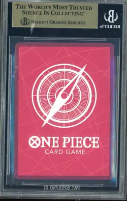 2025 ONE PIECE PROMOS BVB X ONE PIECE MATCH DAY 2025 003 MONKEY D. LUFFY BGS 9.5 - Image 2