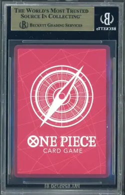 2025 ONE PIECE PROMOS BVB X ONE PIECE MATCH DAY 2025 003 MONKEY D. LUFFY BGS 9.5 - Image 2