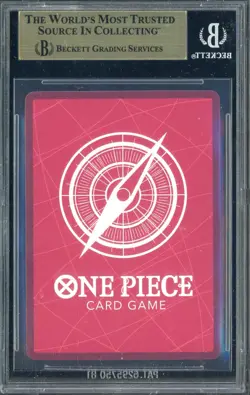 2025 ONE PIECE PROMOS BVB X ONE PIECE MATCH DAY 2025 003 MONKEY D. LUFFY BGS 9.5 - Image 2