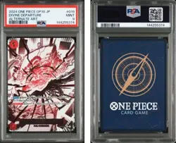 2024 ONE PIECE JAPANESE OP10-ROYAL BLOOD #019 DIVINE DEPARTURE ALT ART PSA9 - Image 3