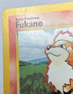 1999 Pokemon German Base Set 1st Edition FUKANO Glowlithe 28/102 MP - Image 3