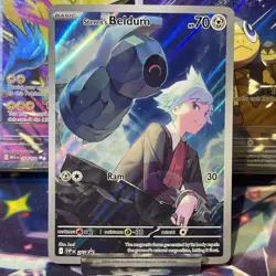 ❤‍🔥Pokemon Tcg Steven's Beldum 207 Sv: Scarlet Violet Promo Cards Holo❤‍🔥 - Image 1