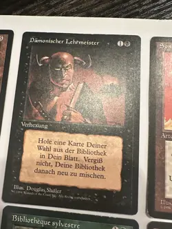 FBB And More mtg Card Lot - Sol Ring , Mana Vault, Demonic Tutor, German - Image 3