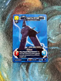 Star Wars: Unlimited - Shuttle ST-149 - PRESTIGE Card - Image 1