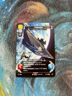 Star Wars: Unlimited - Chimaera - PRESTIGE Card - Image 1
