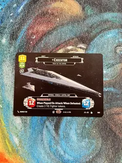 Star Wars: Unlimited - Executor - PRESTIGE Card - Image 1