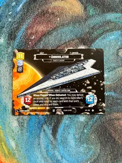Star Wars: Unlimited - Annihilator - PRESTIGE Card (1/2) - Image 1