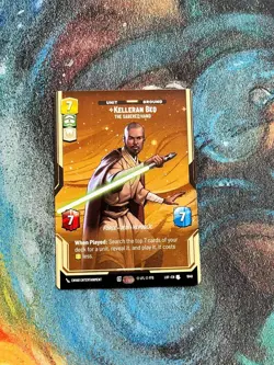 Star Wars: Unlimited - Kelleran Beq - PRESTIGE Card - Image 1