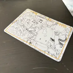 David Choe CHOEYMON MUNKOMON Gold Outline Chase Card Rare Pokemon Inspired - Image 4