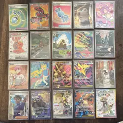 20 card Pokemon Lot - Destined Rivals, Prismatic Evolutions, Phantasmal - Image 1