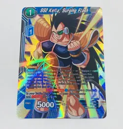 SS2 Kefla, Surfing Flash Dragon Ball Super Trading Card Cool Art Holo Foil Tc5 - Image 1